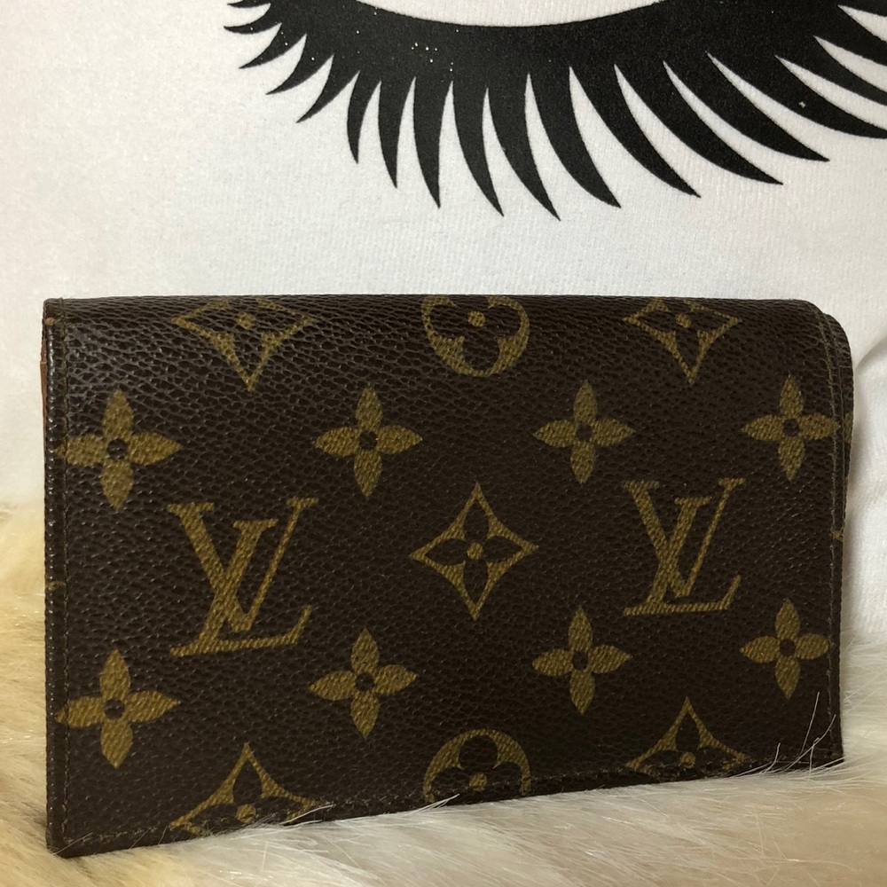 Auth LV Monnaie Billets Tresor Wallet